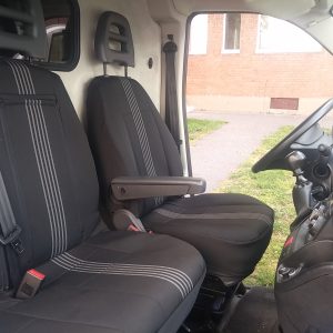 Új Citroen Jumper-Fiat Ducato-Peugeot Boxer Duplakabinos 7 személyes-üléshuzat 5+fekete